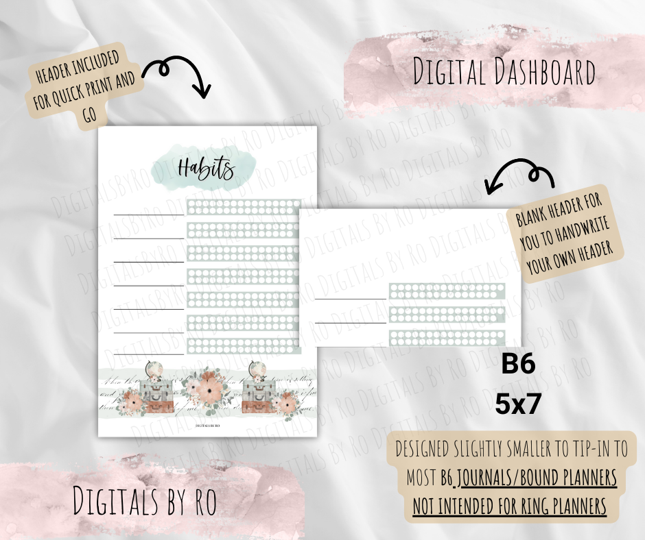 Adventure Habit Tracker Tip-in