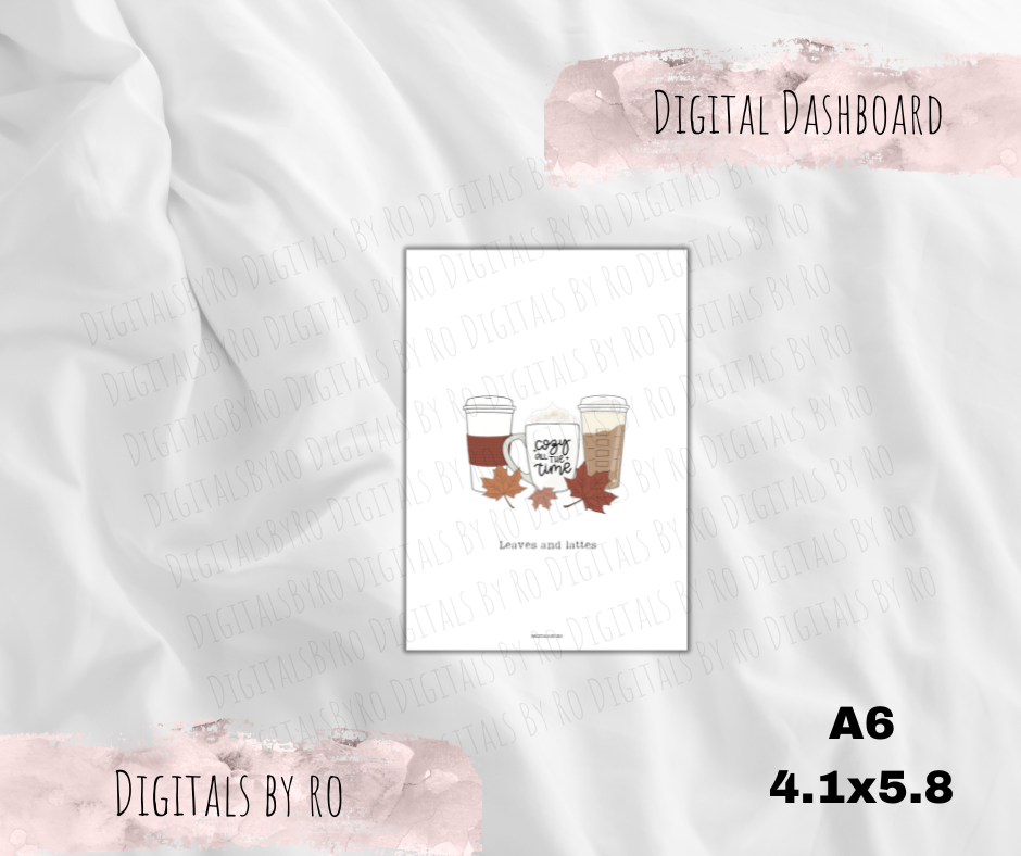 Lattes and leaves Dashboard