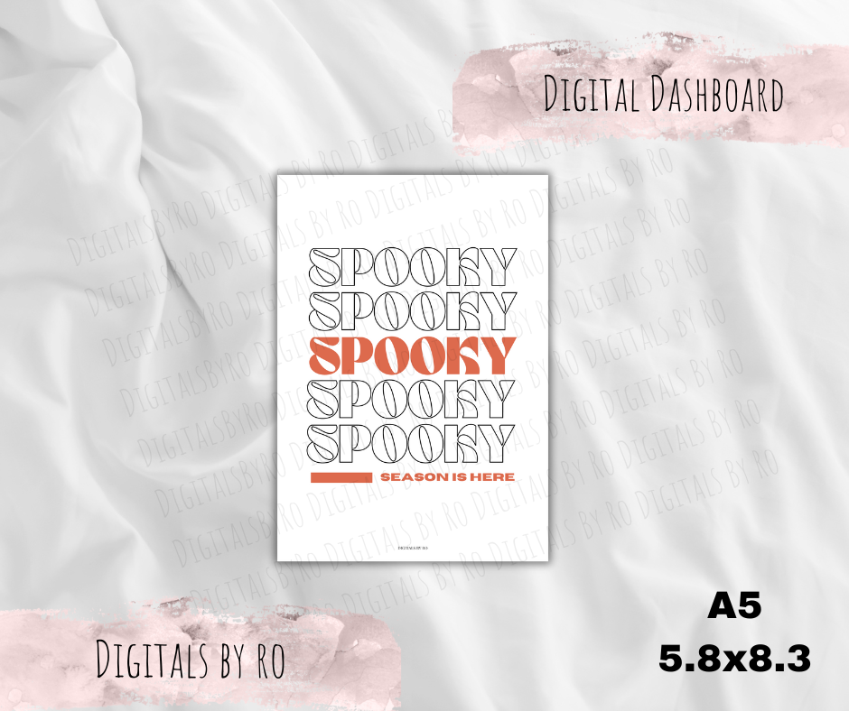 Spooky Season Dashboard