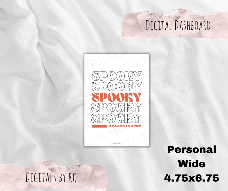 Spooky Season Dashboard