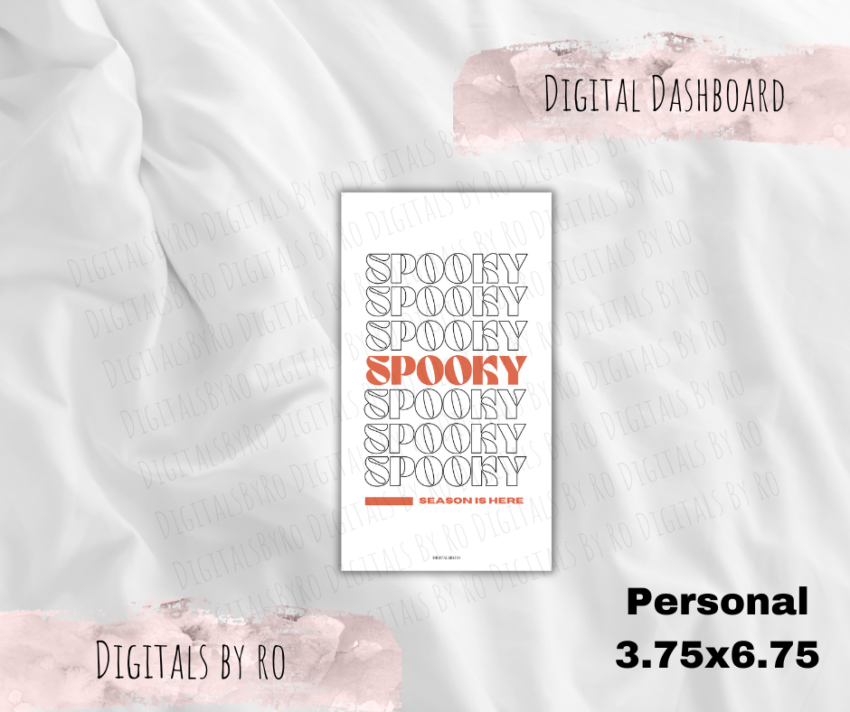 Spooky Season Dashboard