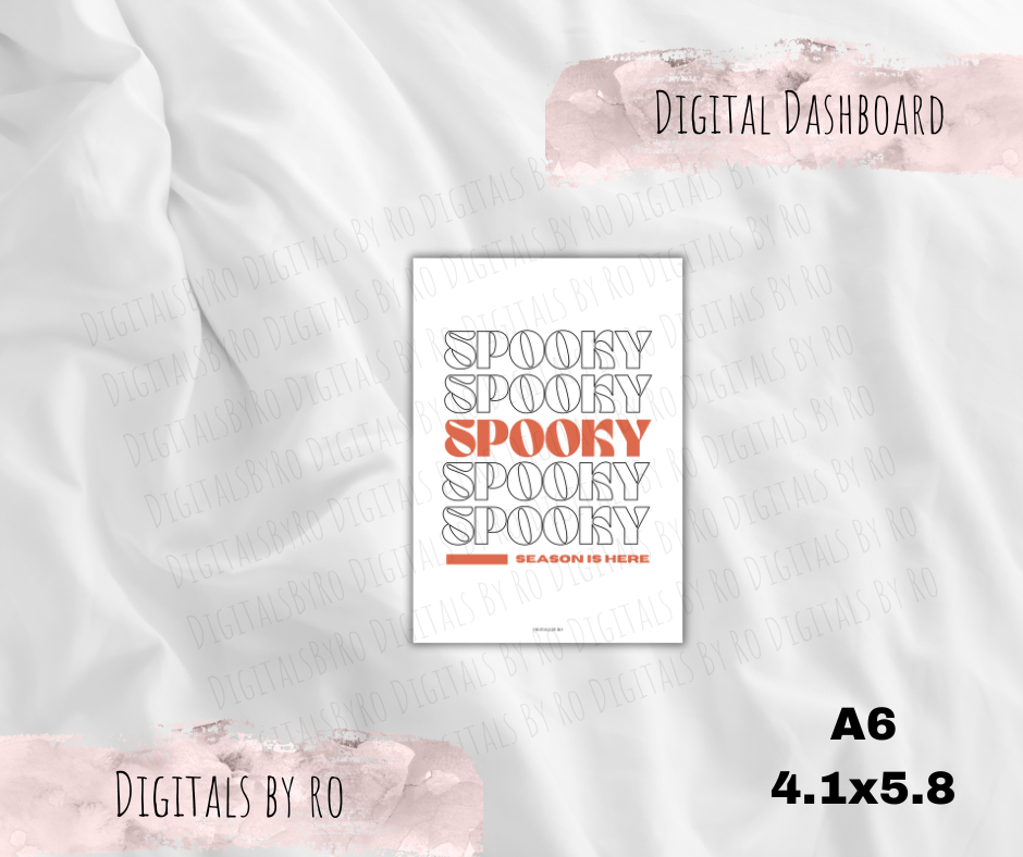 Spooky Season Dashboard