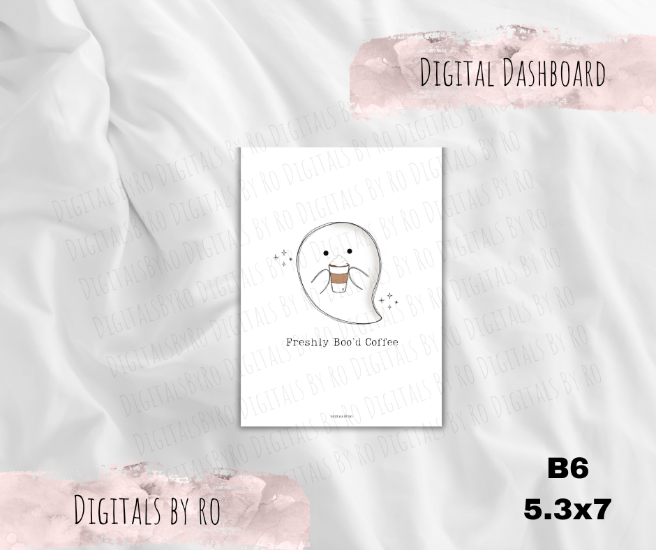 Boo'd Coffee Dashboard