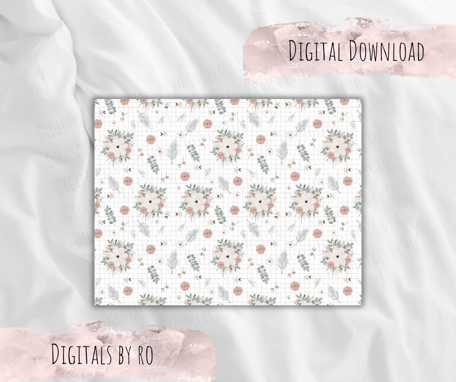 Pine Florals Vellum