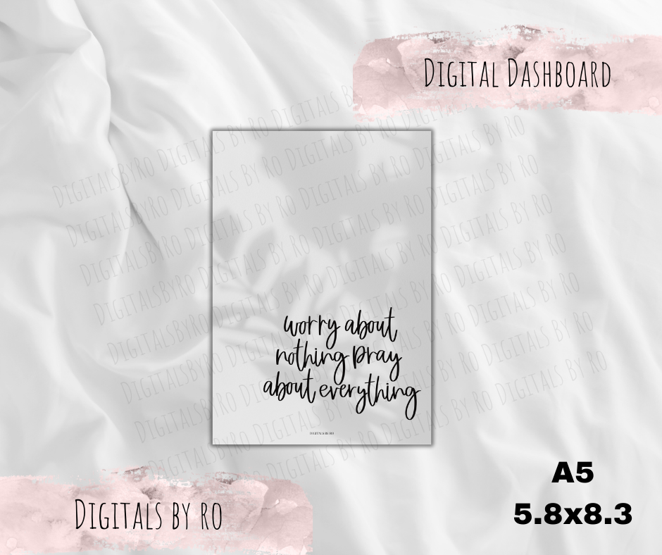 Philippians 4:6 Dashboard