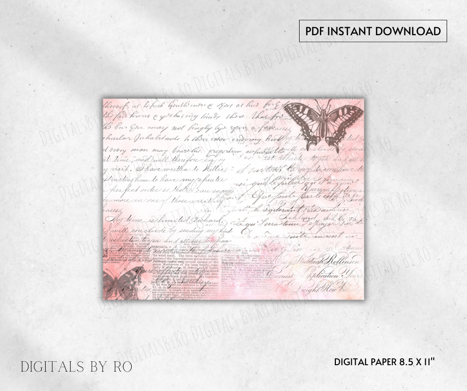 Vintage Writing Paper