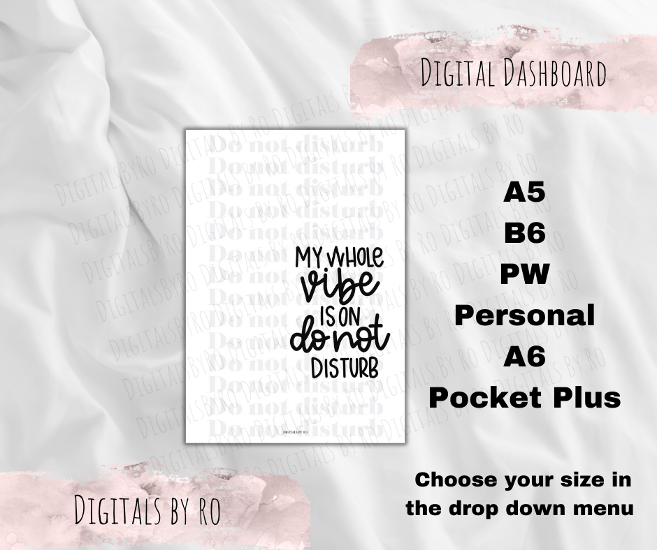 Do not Disturb Dashboard