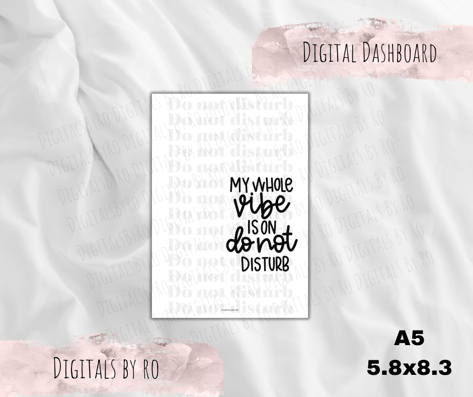 Do not Disturb Dashboard