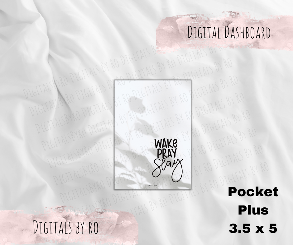 Wake, pray slay Dashboard