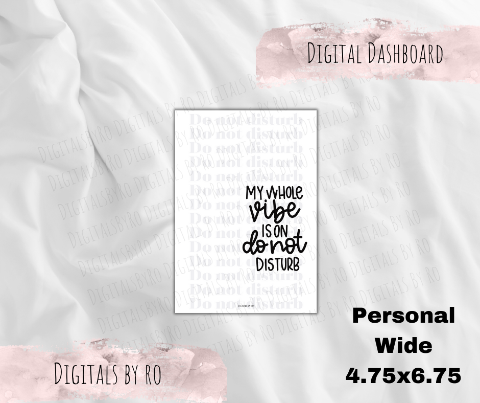 Do not Disturb Dashboard