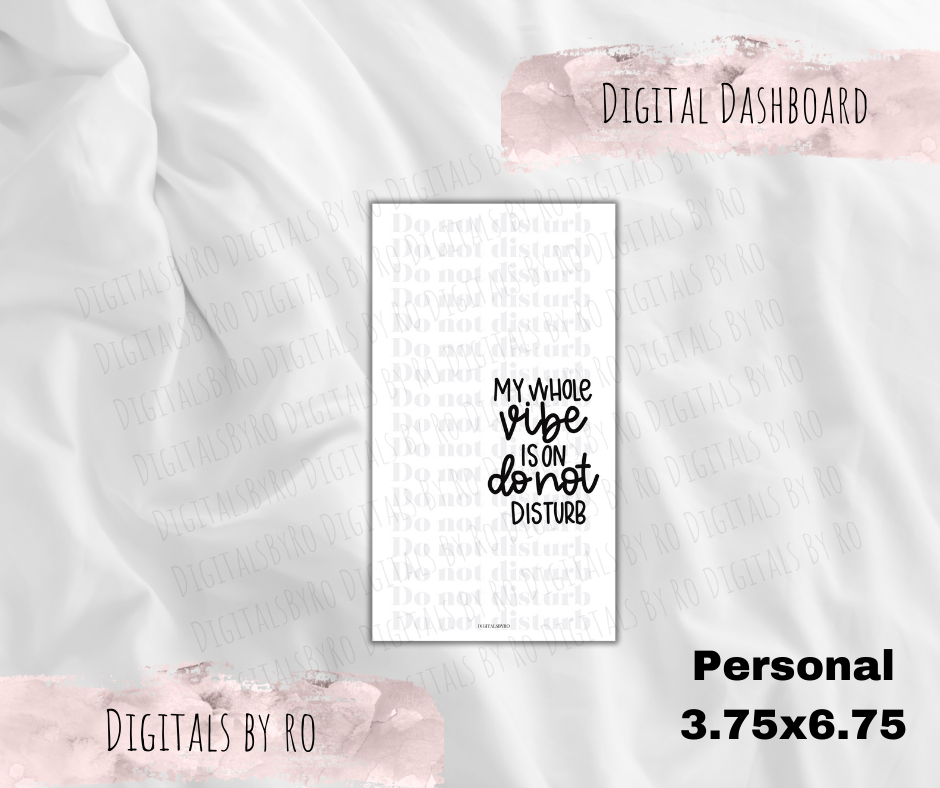 Do not Disturb Dashboard