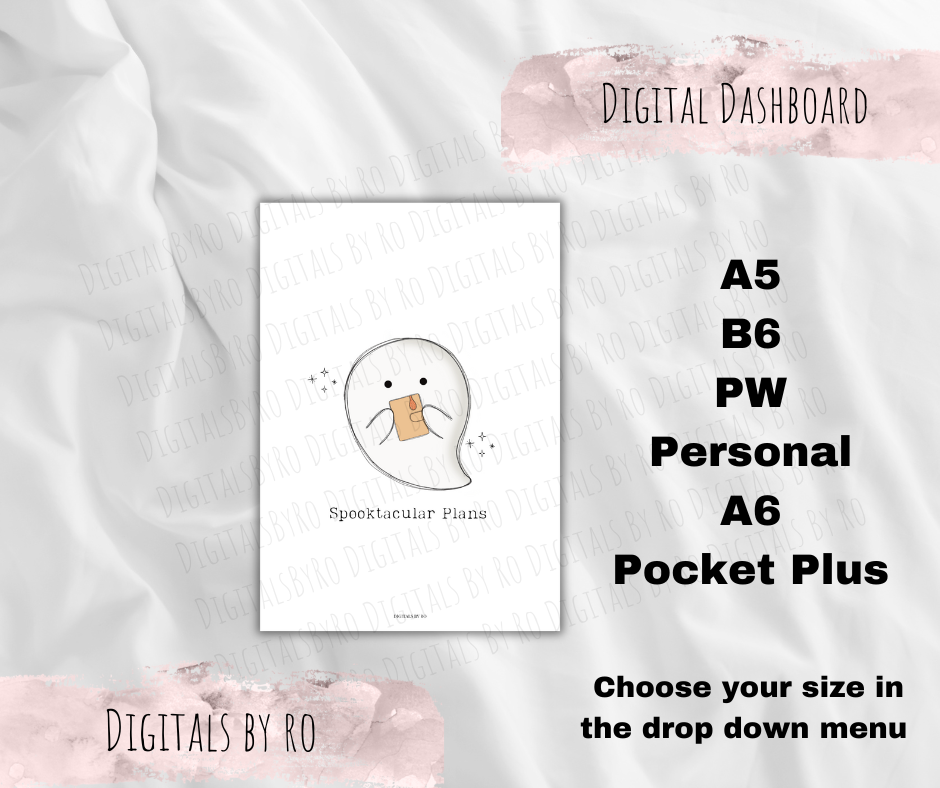 Spooktacular Plans Dashboard