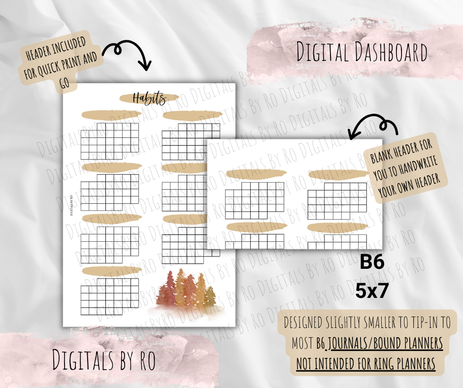 Forest Habit Tracker Tip-in