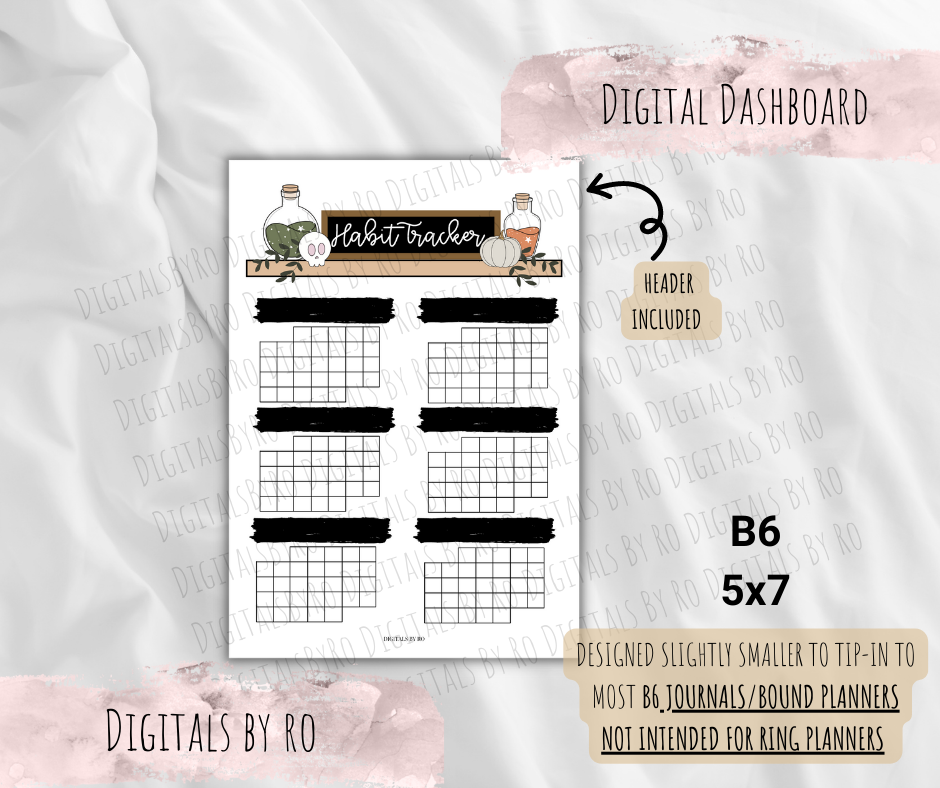 Spooky Habit Tracker Tip-in