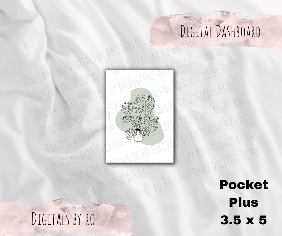 Monstera Green Dashboard