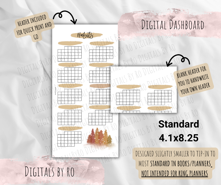 Forest Habit Tracker Tip-in
