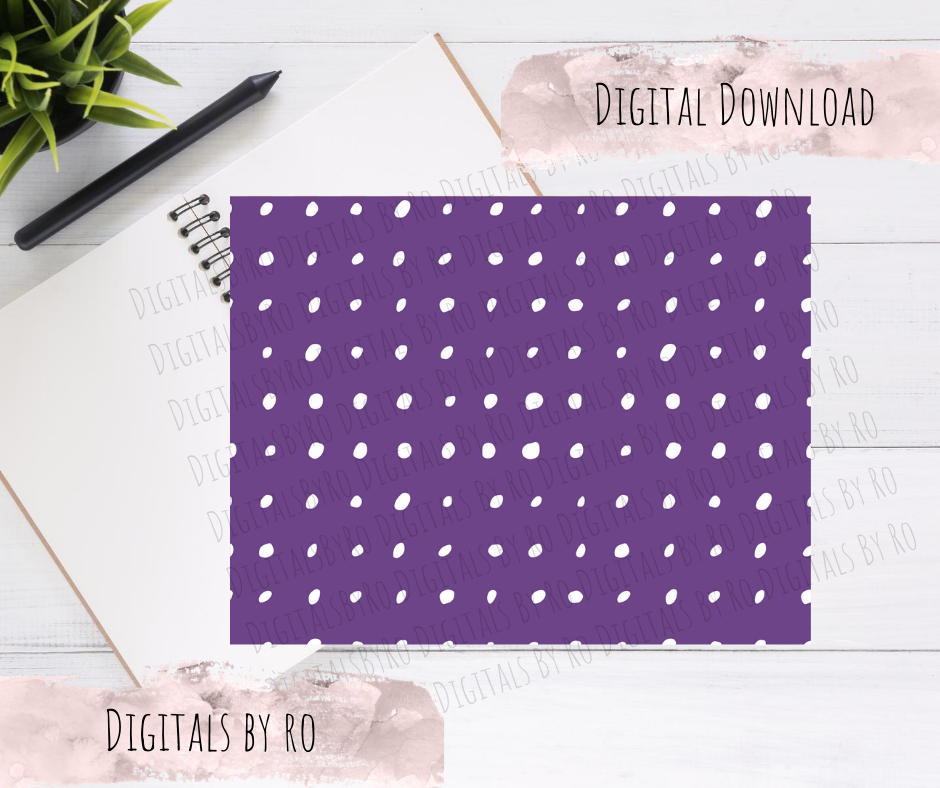 Purple w/dots