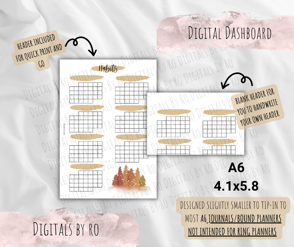 Forest Habit Tracker Tip-in