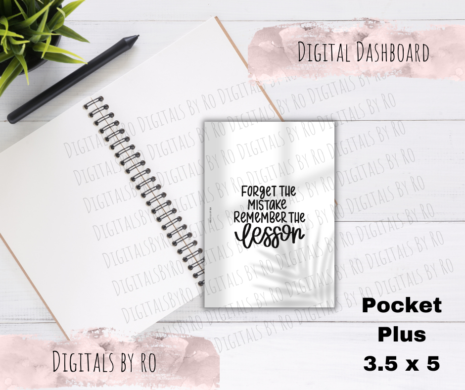 Lesson Printable Dashboard
