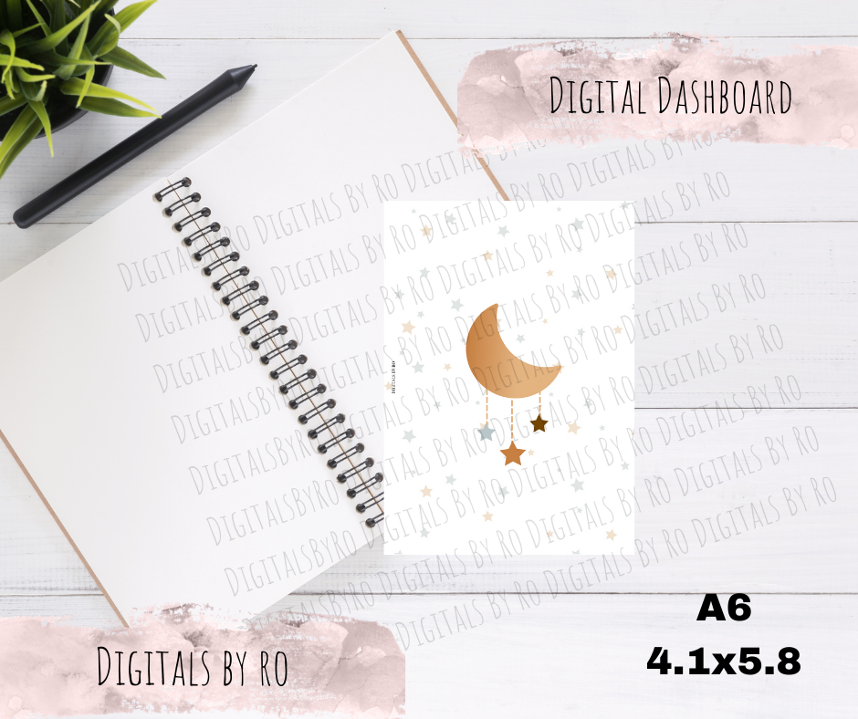 Moon & Stars A6