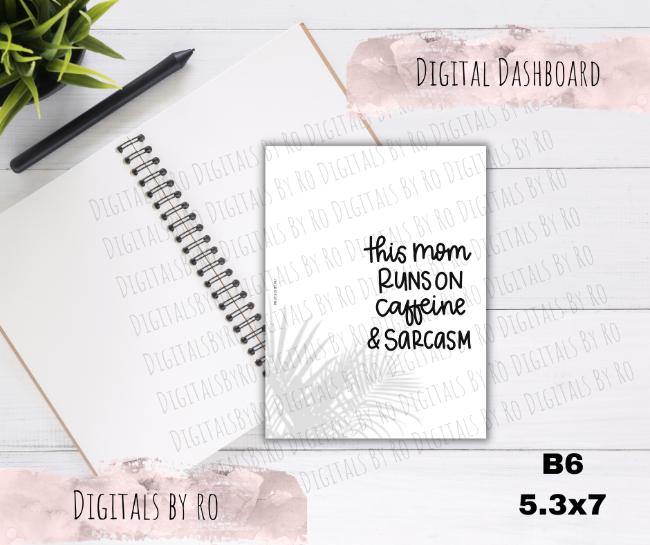 Sarcasm Printable Dashboard