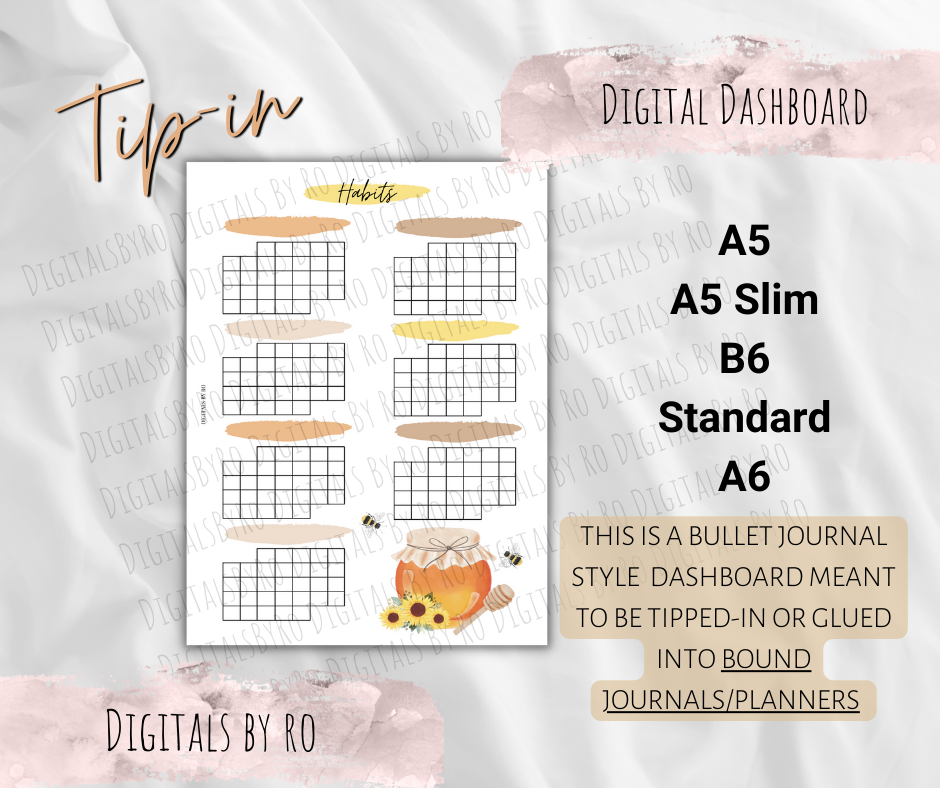 Honey Habit Tracker Tip-in