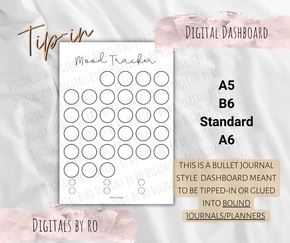 Minimal Mood Tracker Tip-in