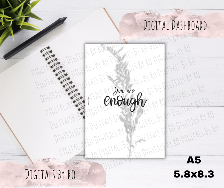 Enough Printable Dashboard