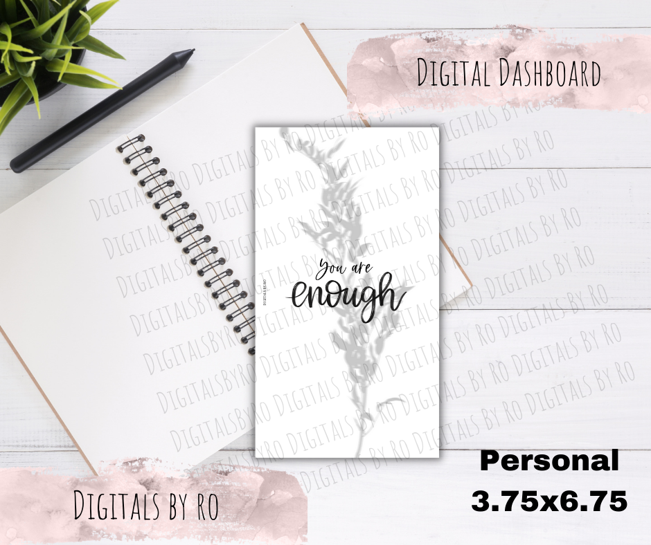 Enough Printable Dashboard