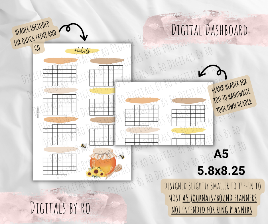 Honey Habit Tracker Tip-in