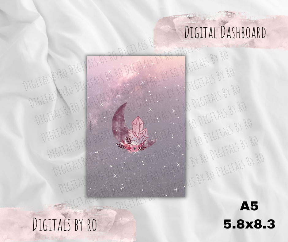 Plum Crystal Moon