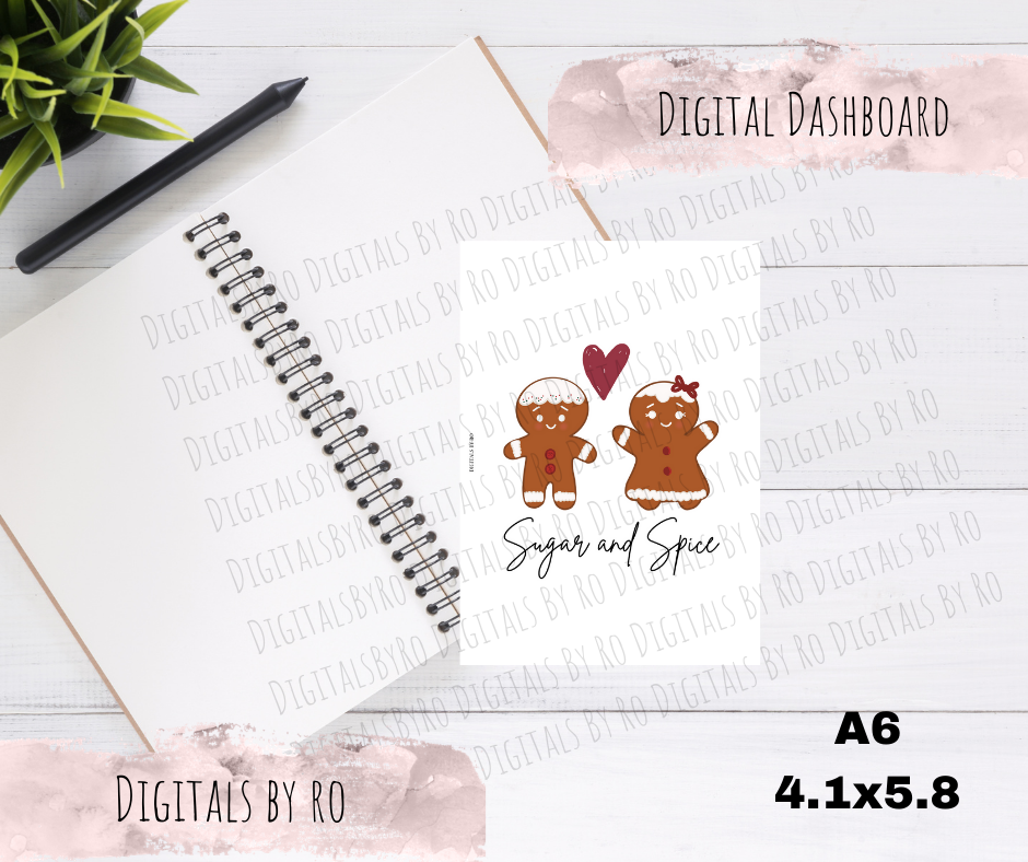 Sugar & Spice Vellum A6