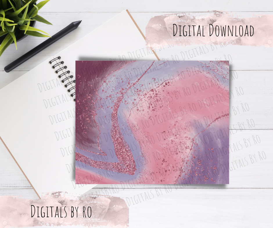 Plum Berry Agate Paper