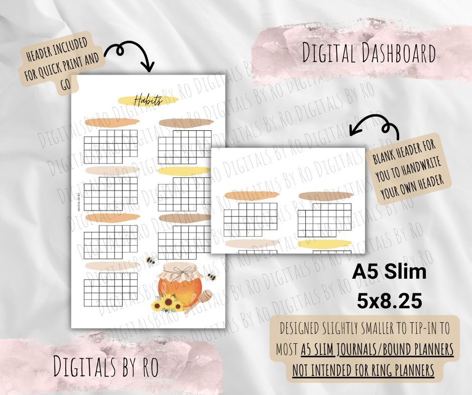 Honey Habit Tracker Tip-in