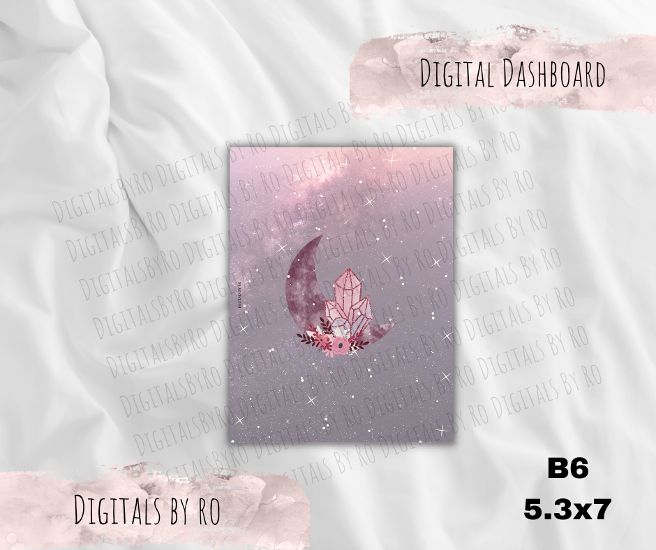 Plum Crystal Moon