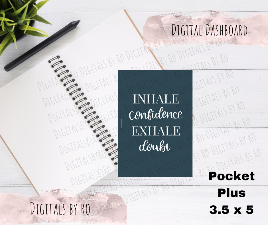 Blue/green Inhale Pocket Plus