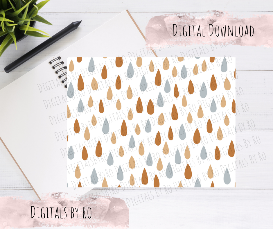 Raindrops Vellum
