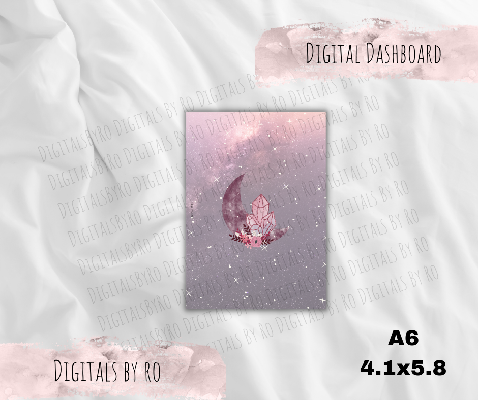 Plum Crystal Moon