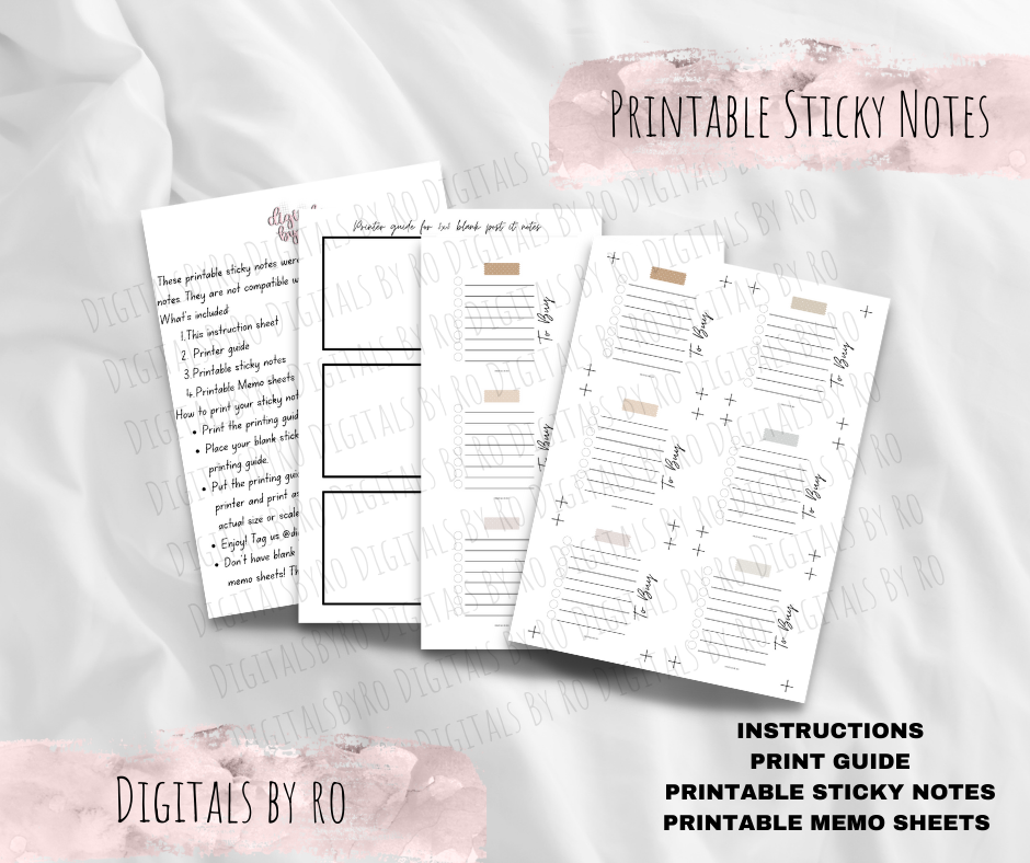 Neutral To Buy Sticky/Memo Notes
