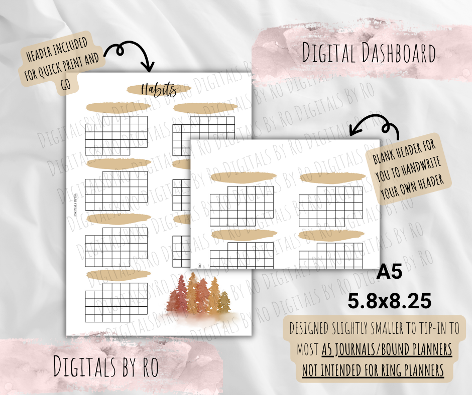 Forest Habit Tracker Tip-in