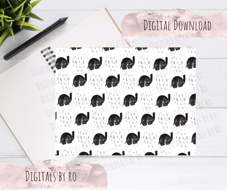 Elephant Showers Paper