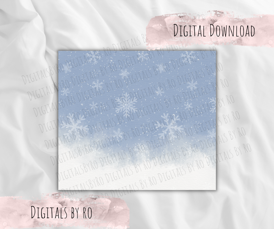 Periwinkle Snow