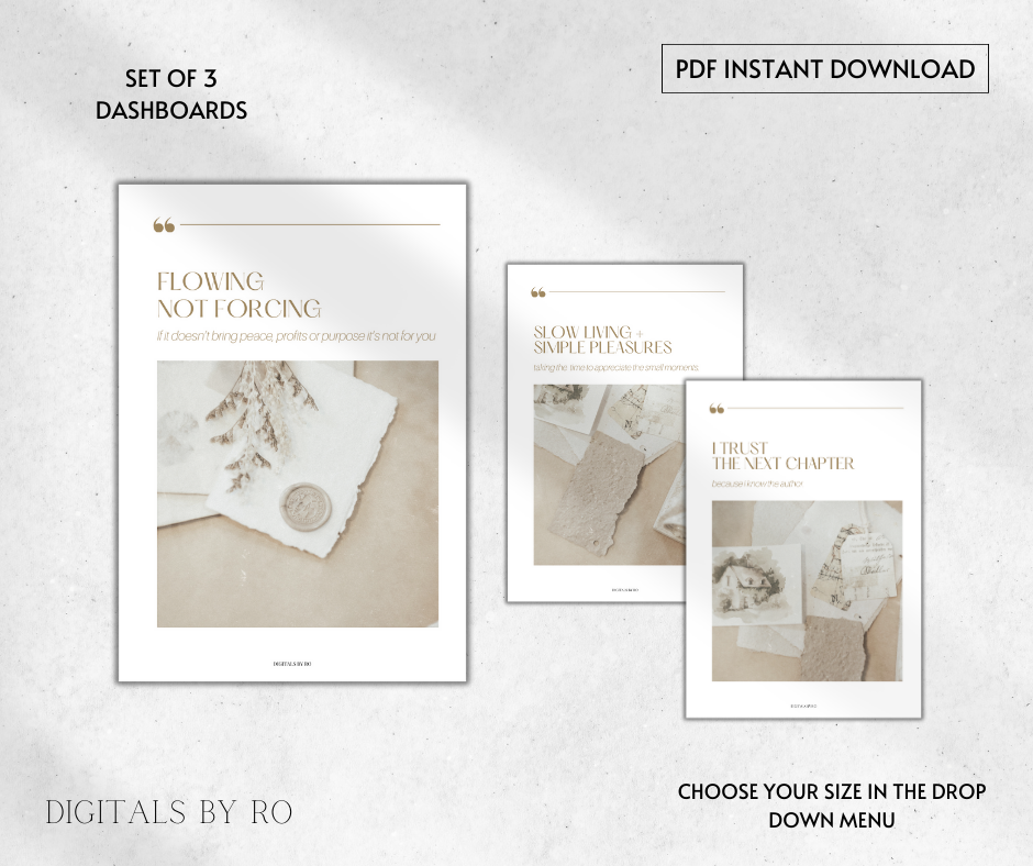 Flowing Dashboard Set