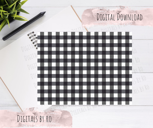 Black Gingham