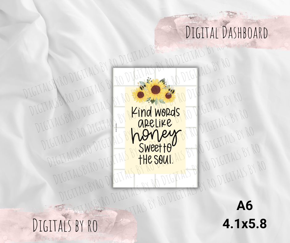 Kind Words Dashboard