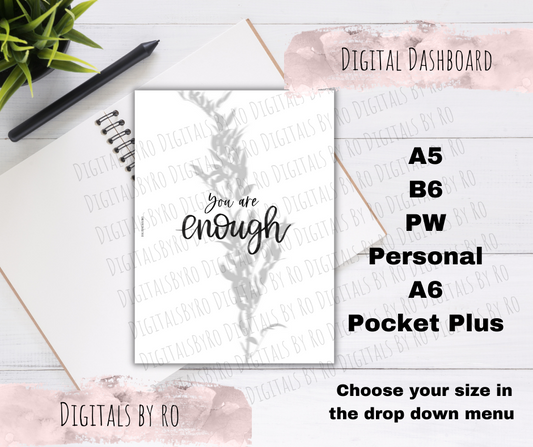 Enough Printable Dashboard