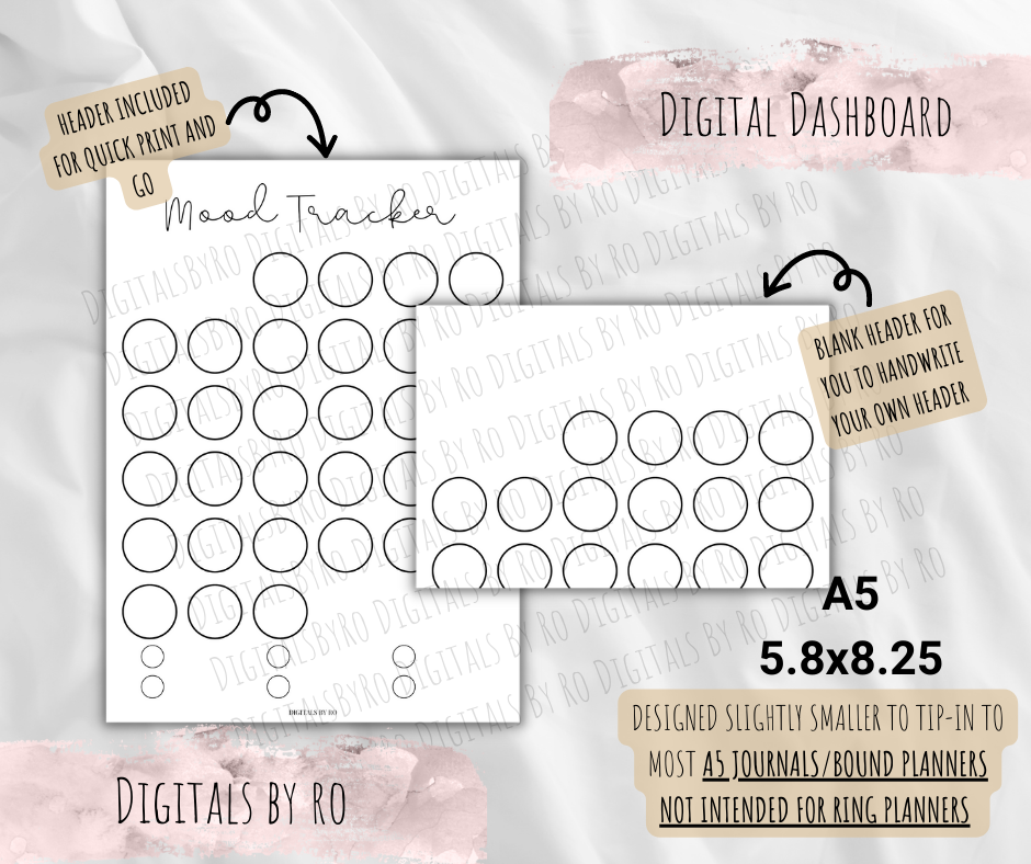 Minimal Mood Tracker Tip-in