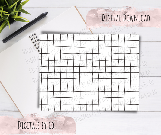 Quirky Grid Vellum