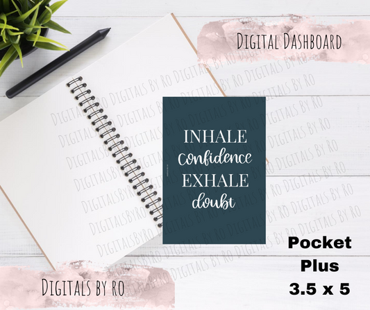 Blue/green Inhale Pocket Plus