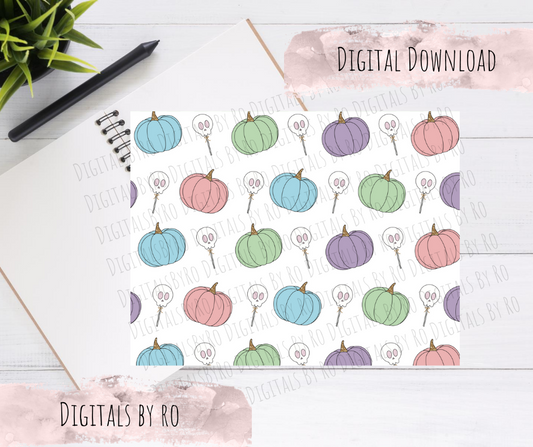 Pastel Pumpkin Vellum